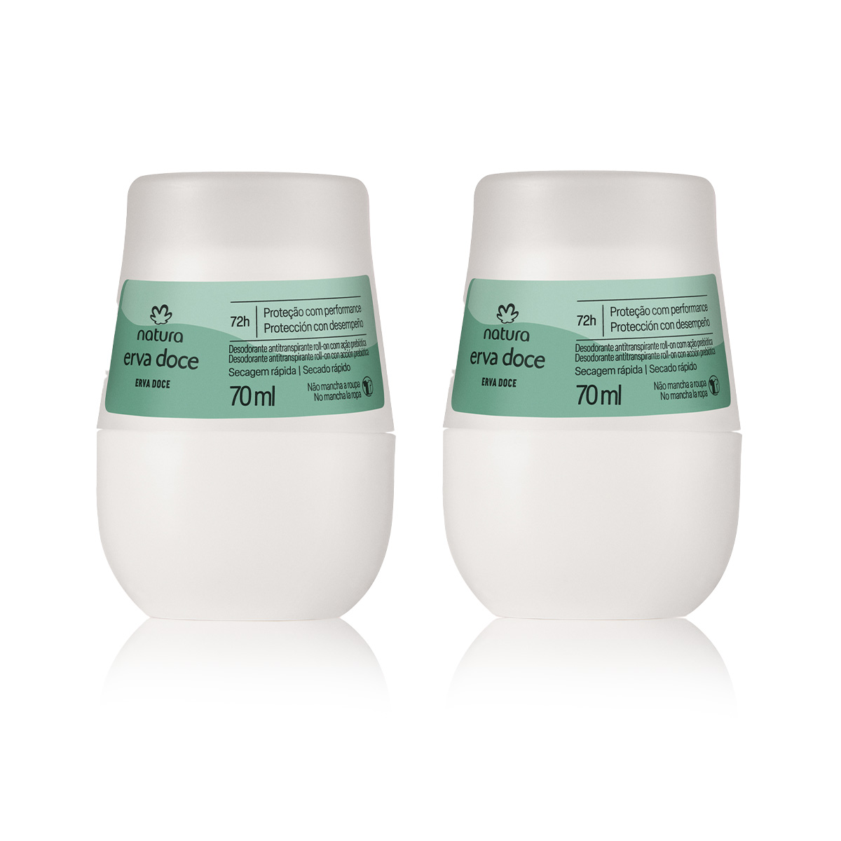Kit Erva Doce Desodorante Roll-on (2 unidades)
