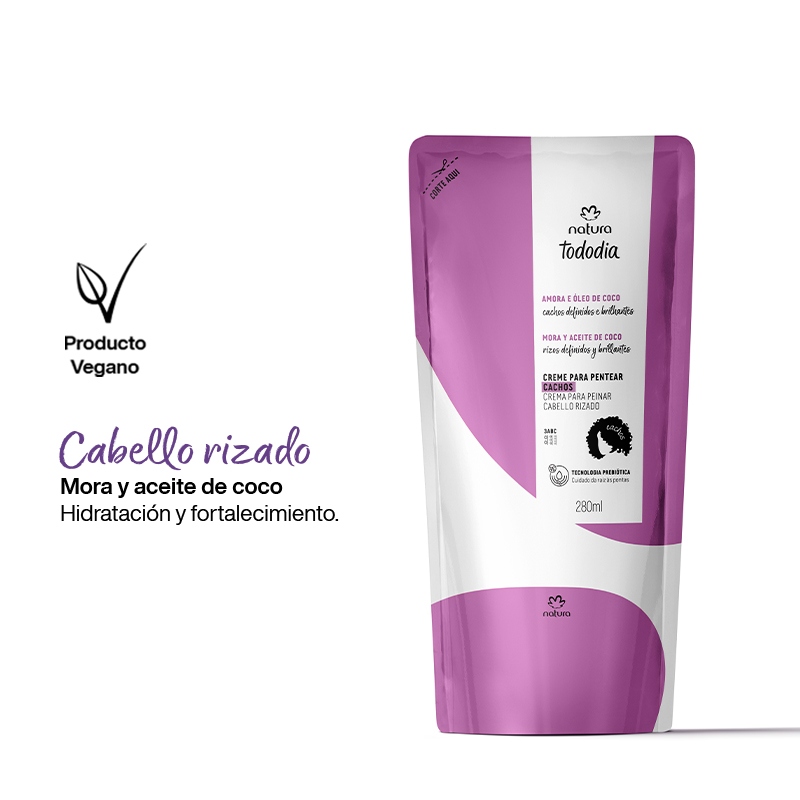 Tododia Crema para peinar rizos 280 ml