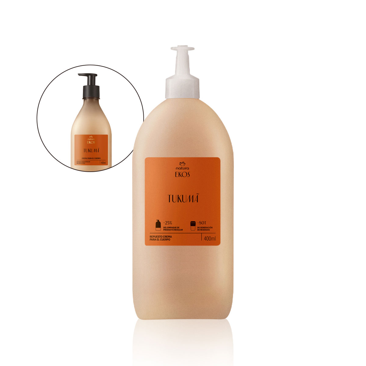 Repuesto Crema Hidratante Corporal Ekos Tukumá