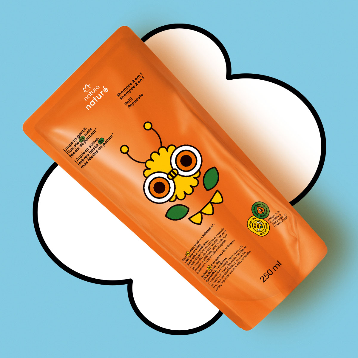 Repuesto Shampoo 2 en 1 Naturé