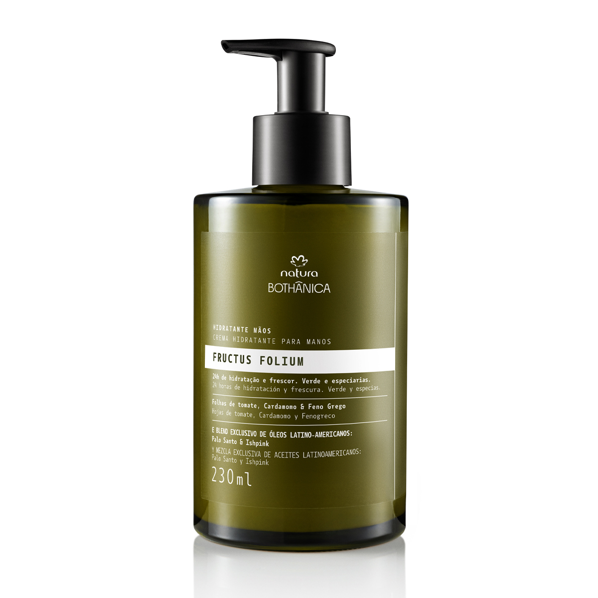 Hidratante de manos Natura Bothanica Fructus Folium 230 ml