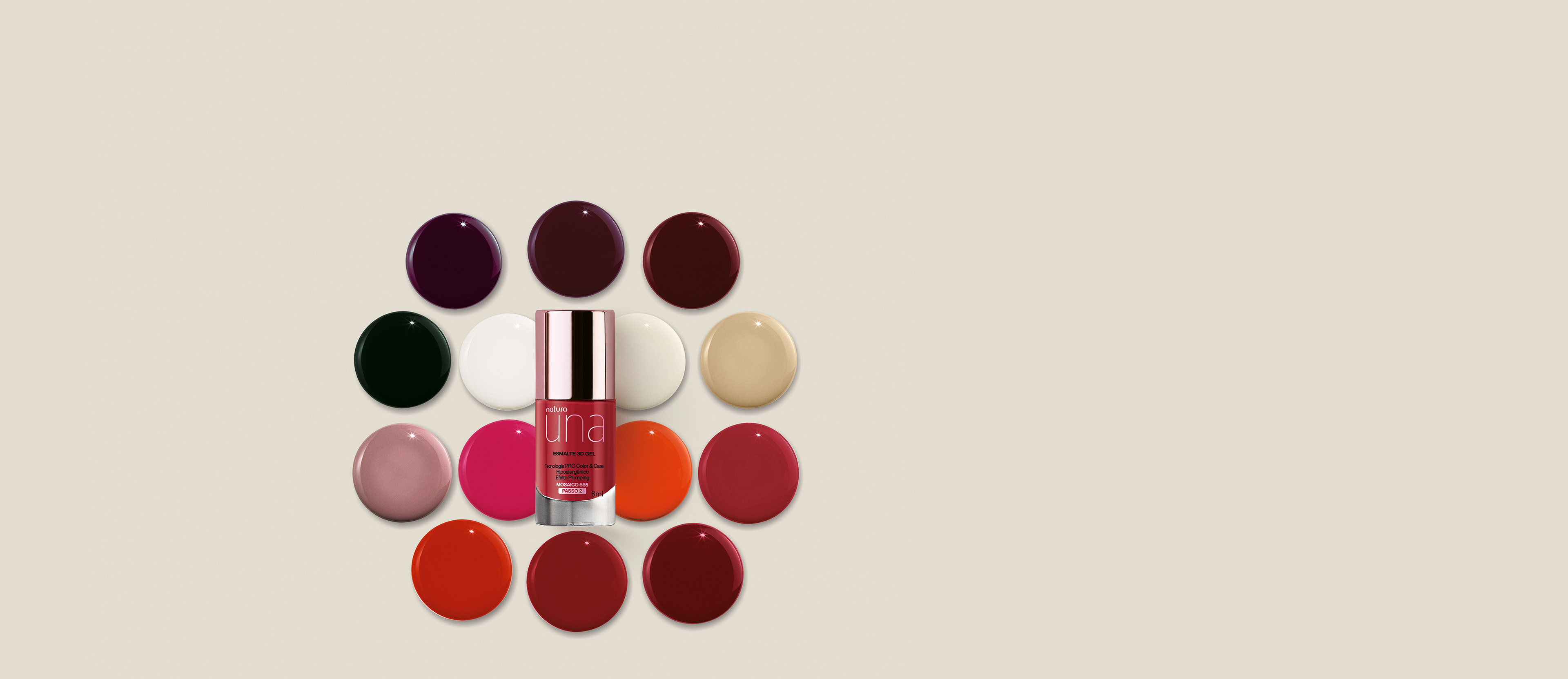 Una Esmalte 3D gel ceramica 980 8 ml