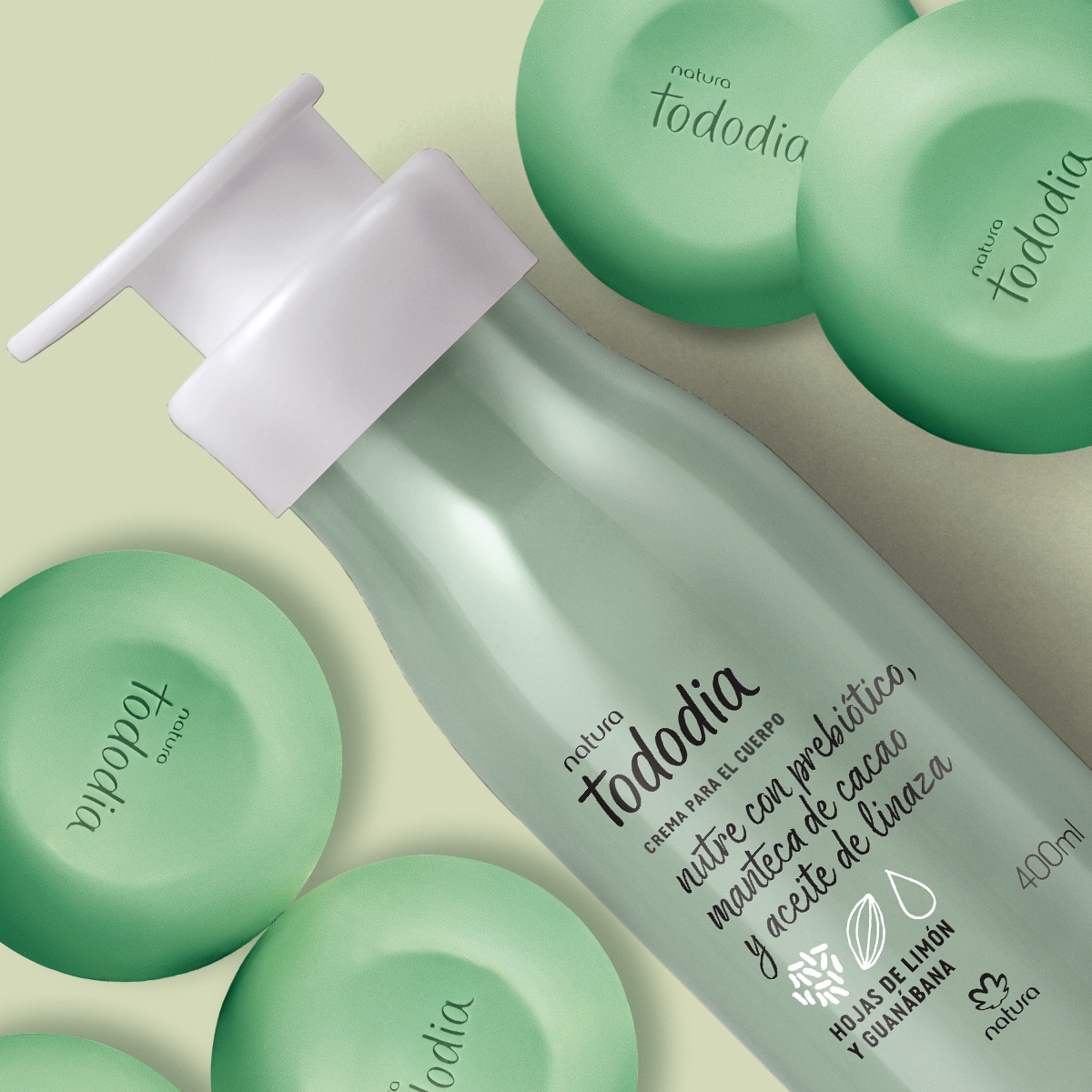 Kit Hidratante y Jabón en Barra Tododia Hojas de Limón y Guanábana