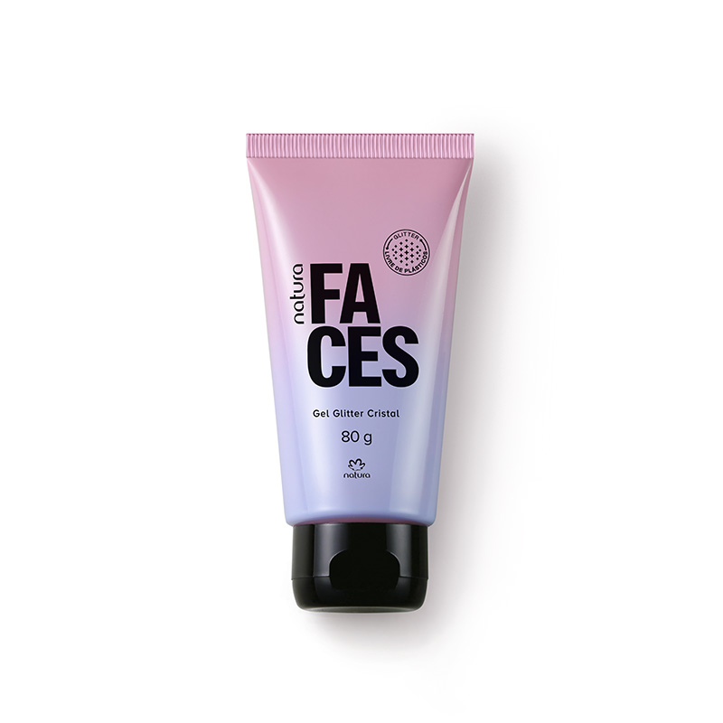 Faces Gel glitter cristal 80 g
