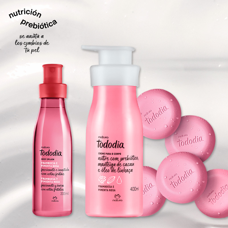 Kit Frambuesa y pimienta rosa limpieza e hidratación