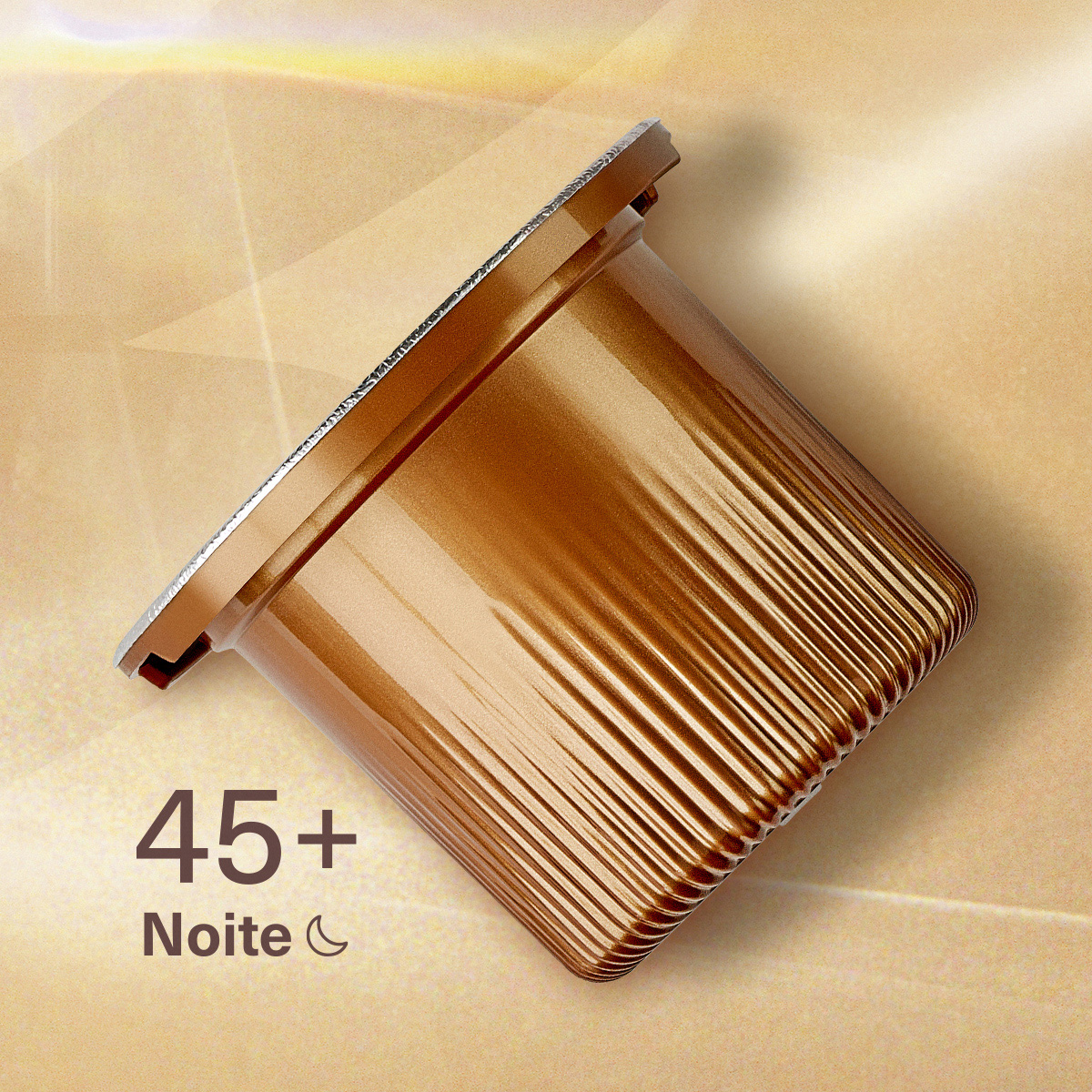 Repuesto Chronos Derma Gel crema antiseñales​ firmeza y luminosidad 45+ noche  40 g