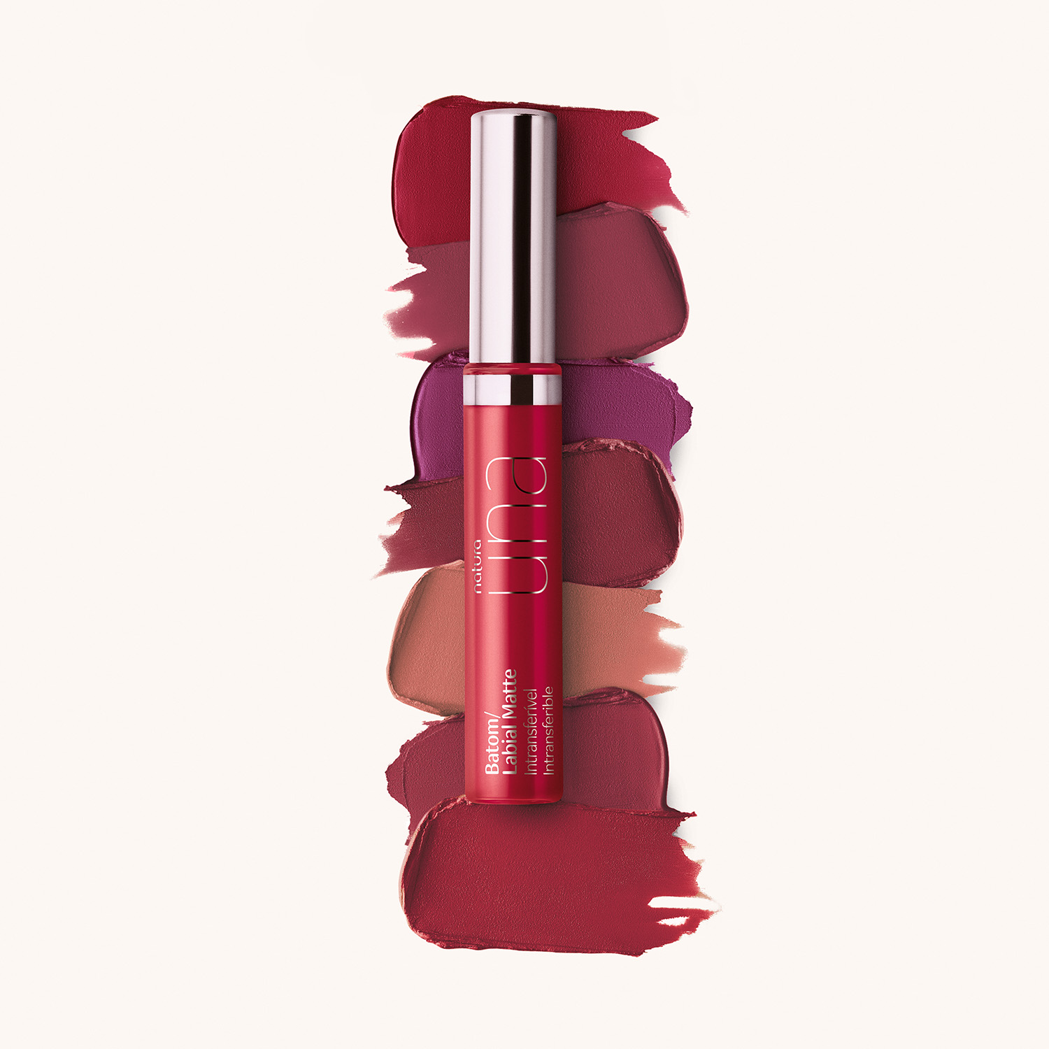 Una Labial mate intransferible nude 6M 8 ml
