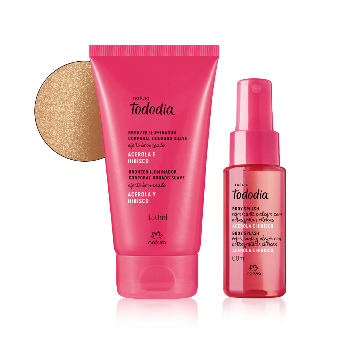 Kit Tododia Acerola y Hibisco Bronceado Suave