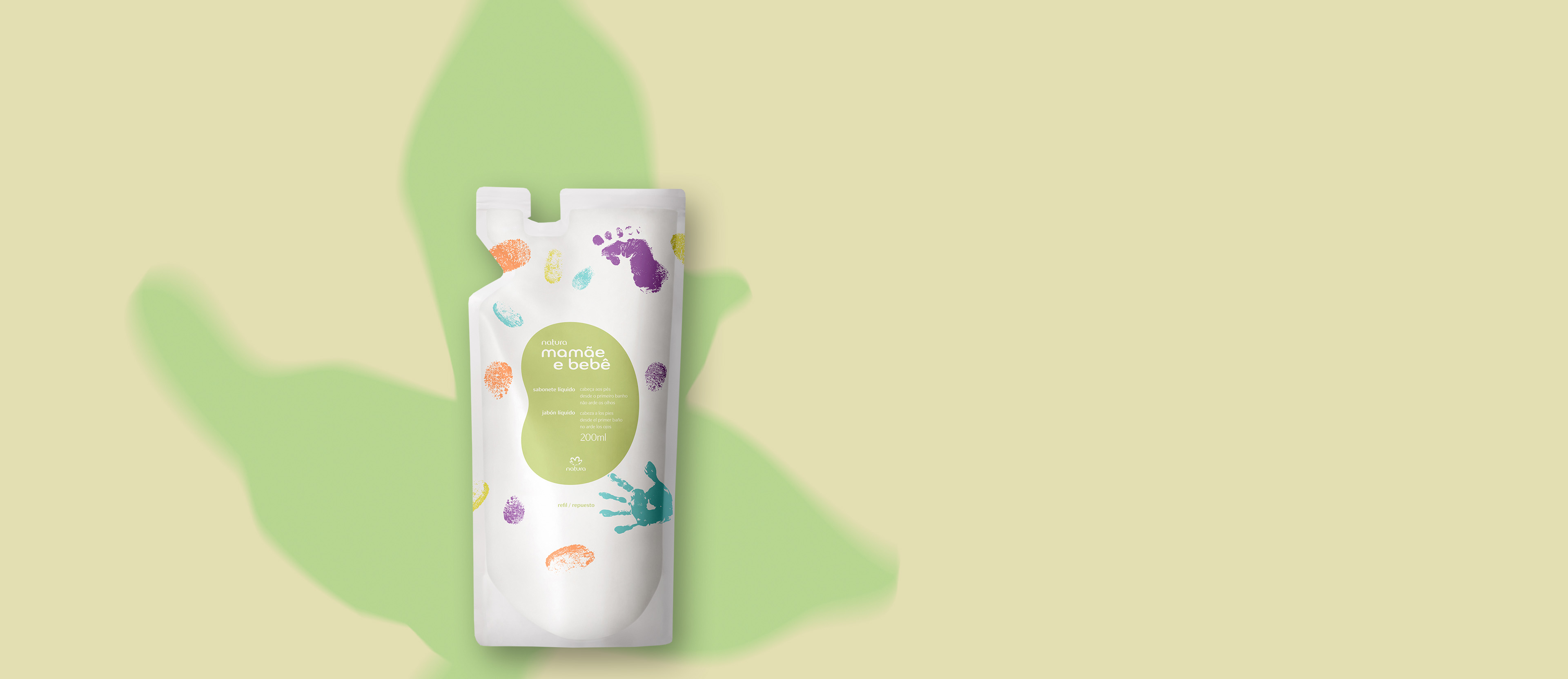 Repuesto Mamá y Bebé Jabón líquido  200 ml