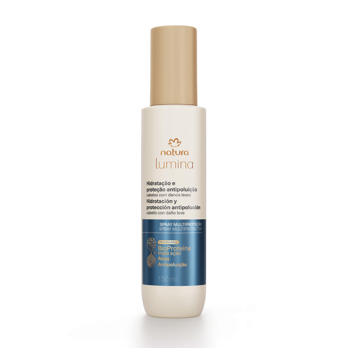 Lumina Spray para peinar antipolución  lisos 150 ml