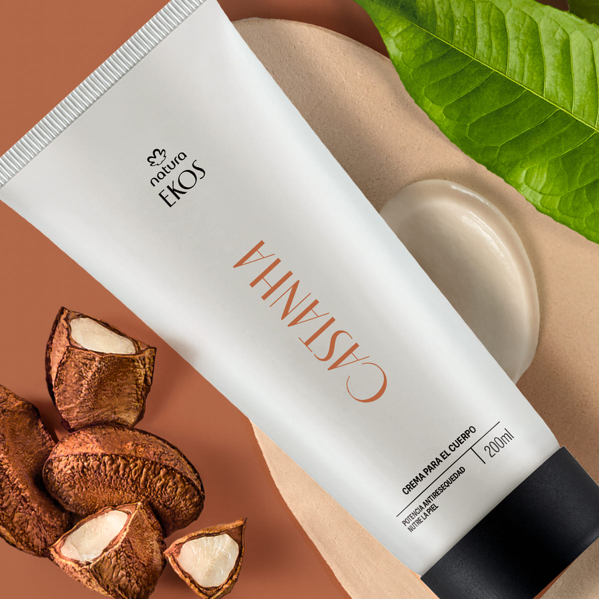 Crema Hidratante para el Cuerpo Ekos Castanha