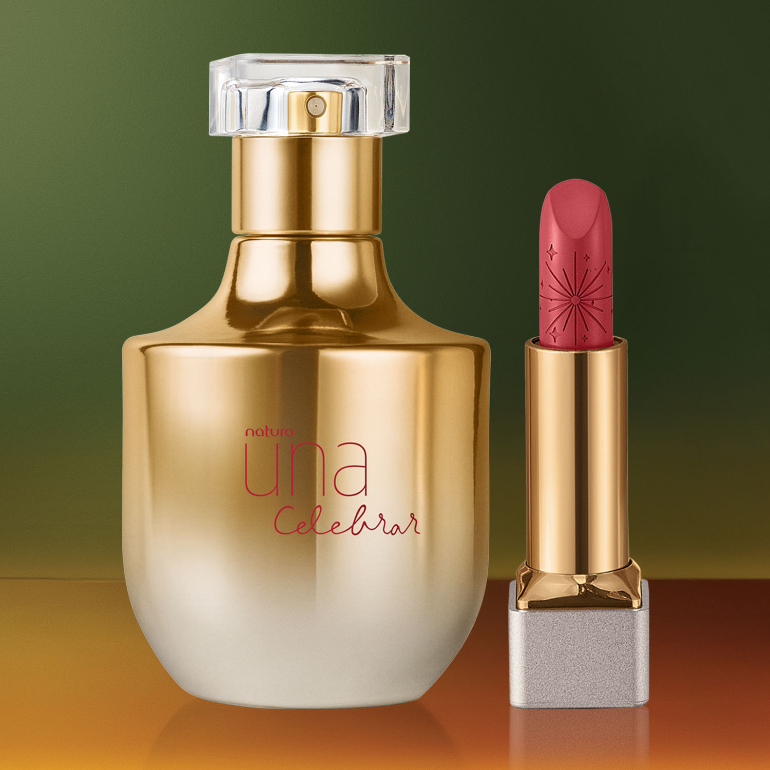 Regalo Natura Una Celebrar con Labial Rosa