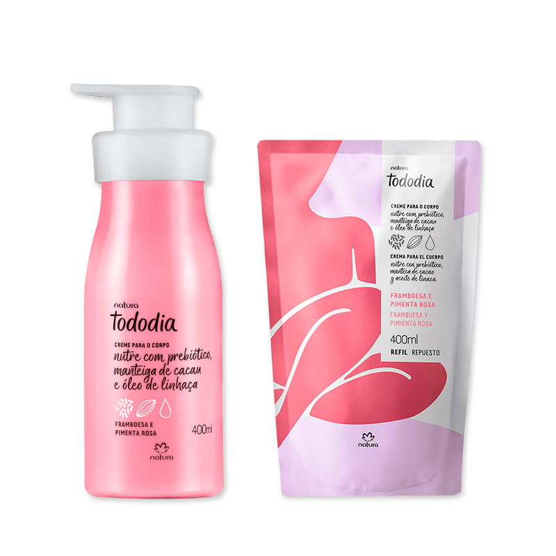 Kit Frambuesa y pimienta rosa hidratación