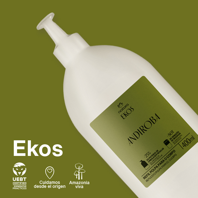 Repuesto Crema Hidratante para el Cuerpo Ekos Andiroba