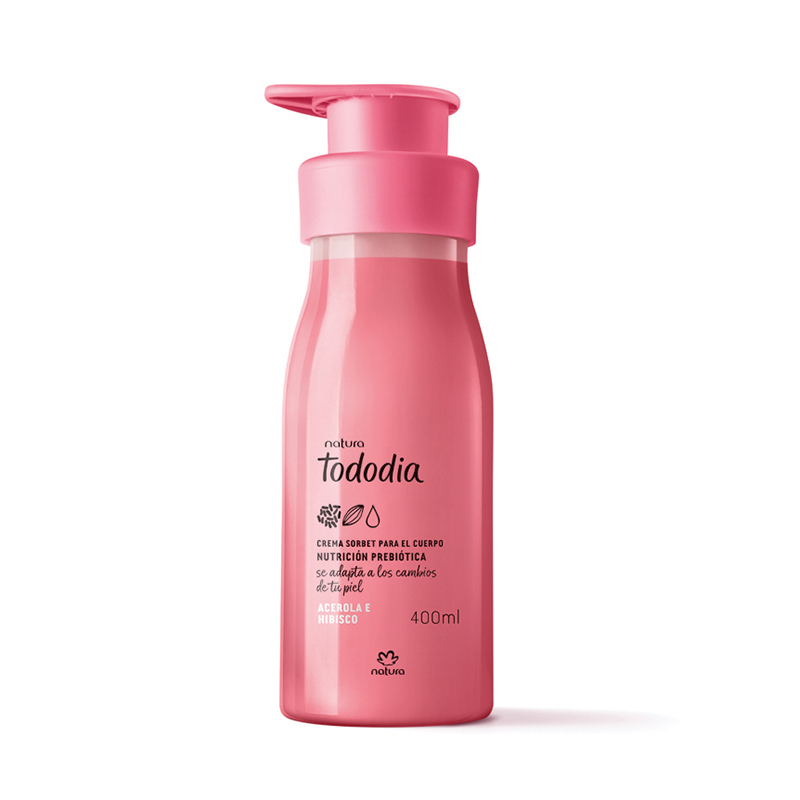 Tododia Hidratante corporal  acerola e hibisco 400 ml