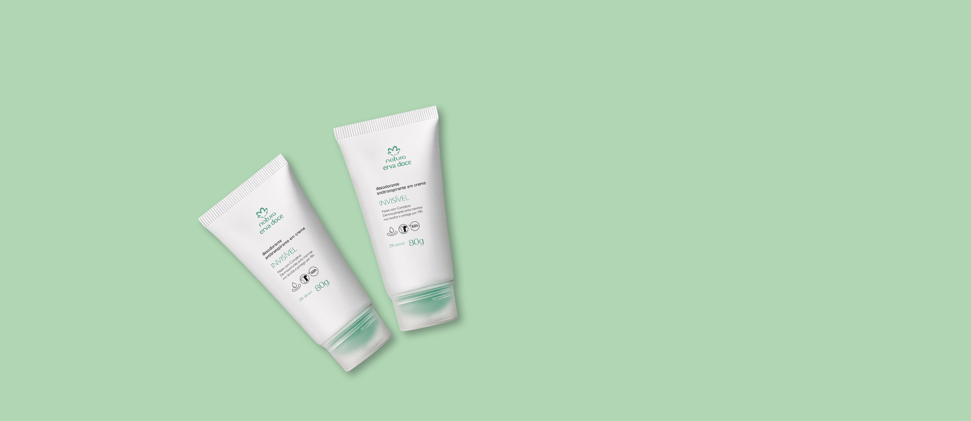 Kit Desodorante Antitranspirante en Crema Erva Doce