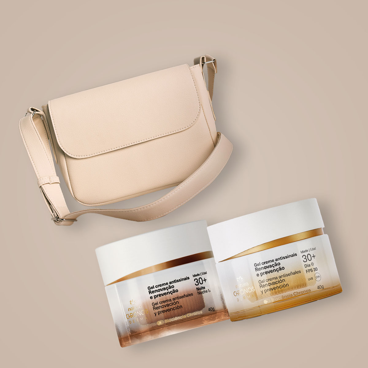 Regalo Natura Chronos Derma Antiseñales con Crossbody 30+