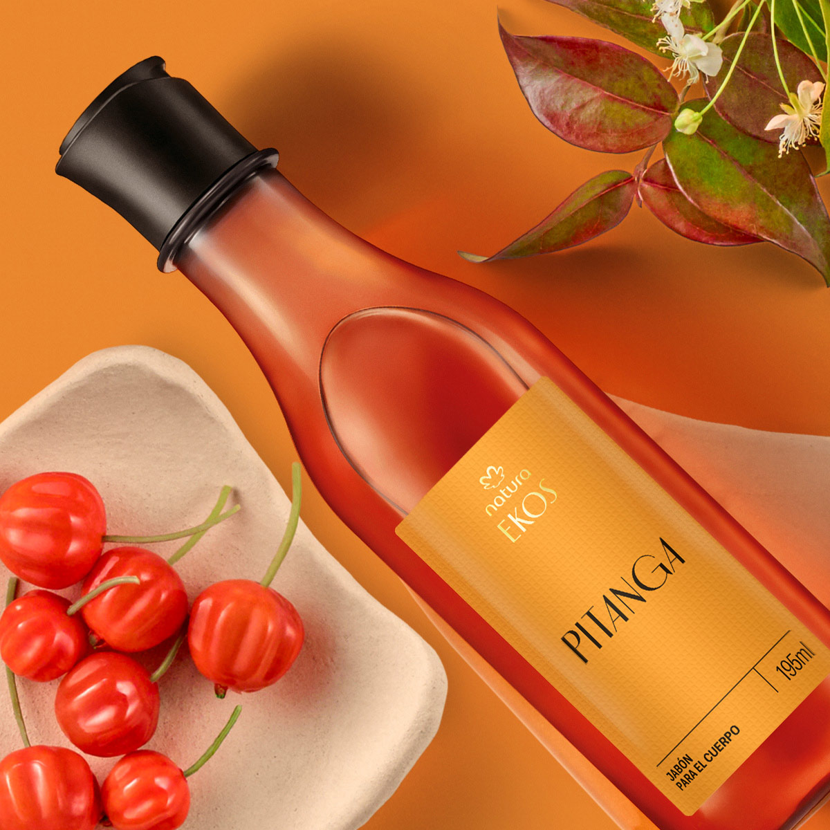 Jabón Líquido para el Cuerpo Ekos Pitanga