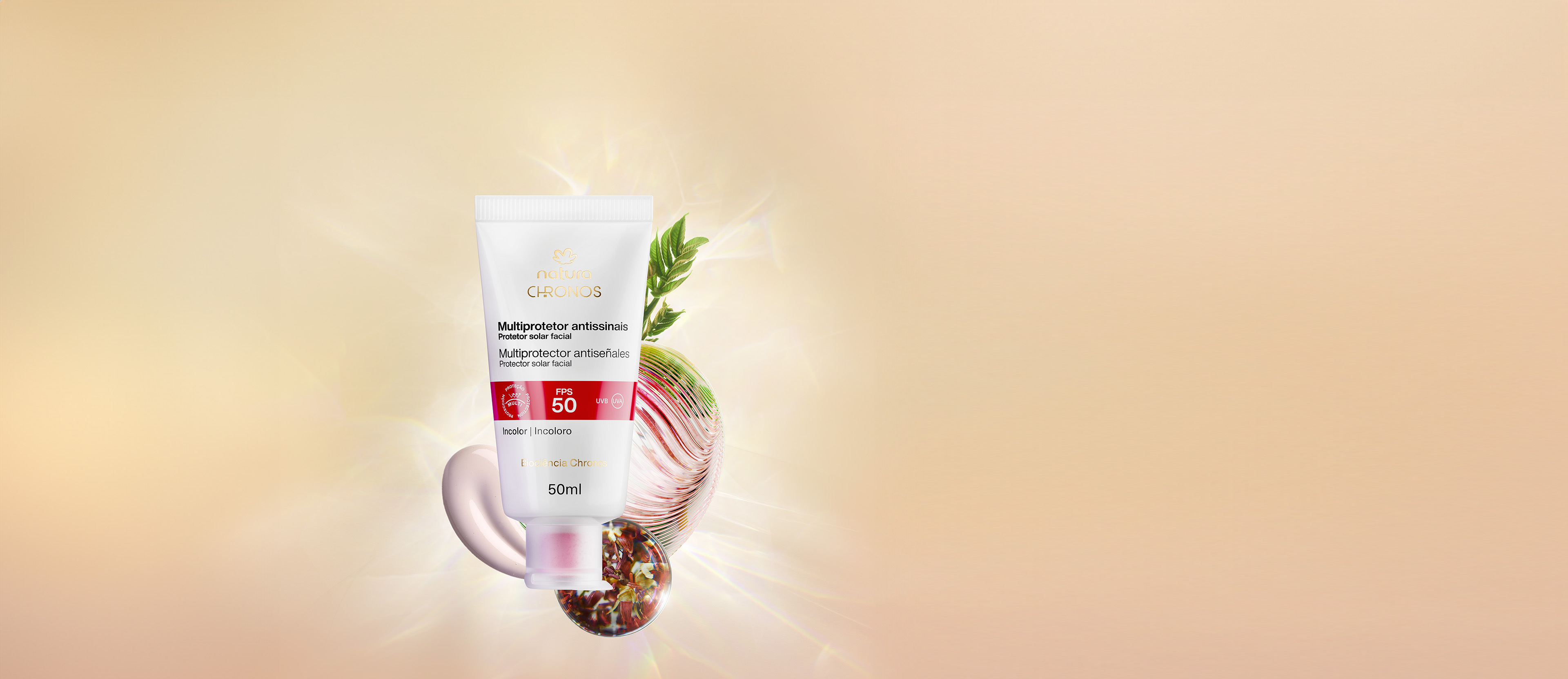 Chronos Derma Multiprotector antiseñales FPS 50 incoloro 50 ml