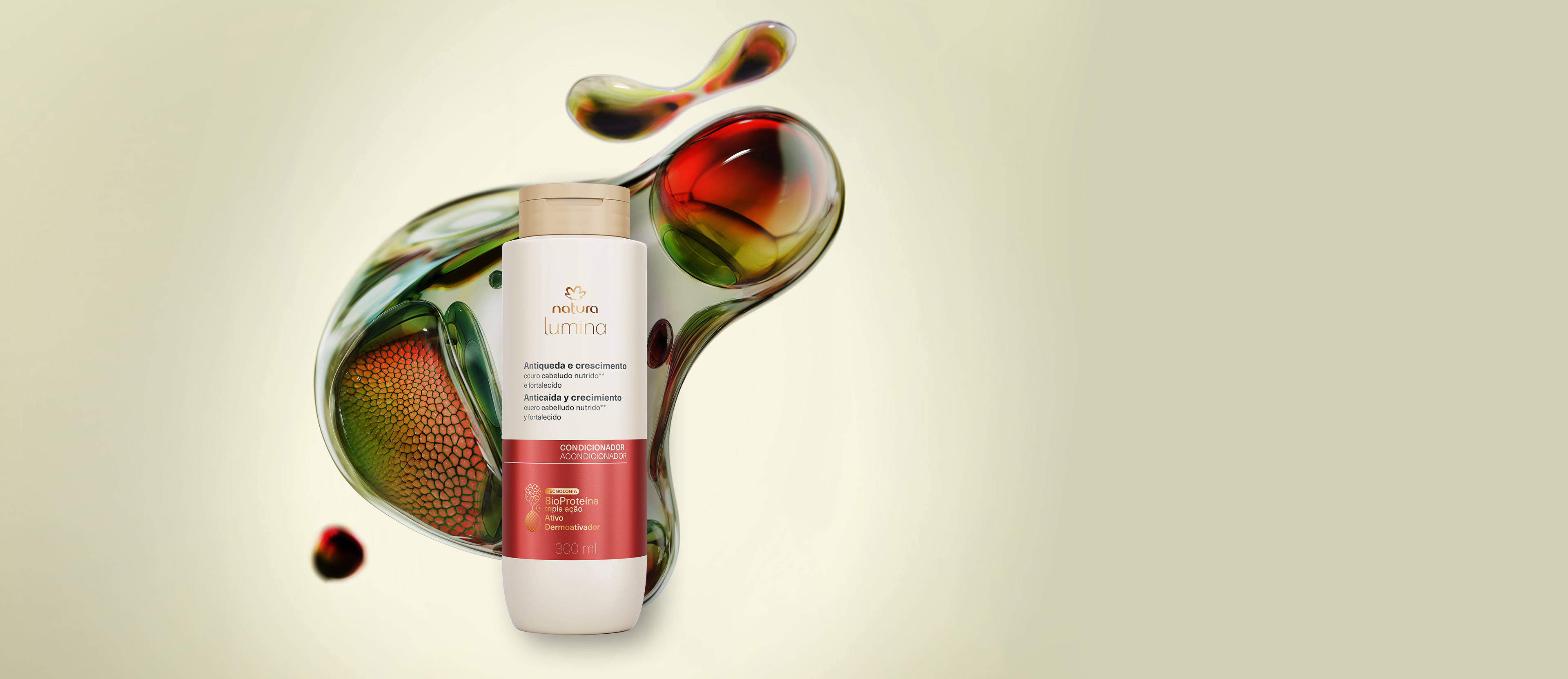 Acondicionador Anticaída y Crecimiento Lumina 300ml