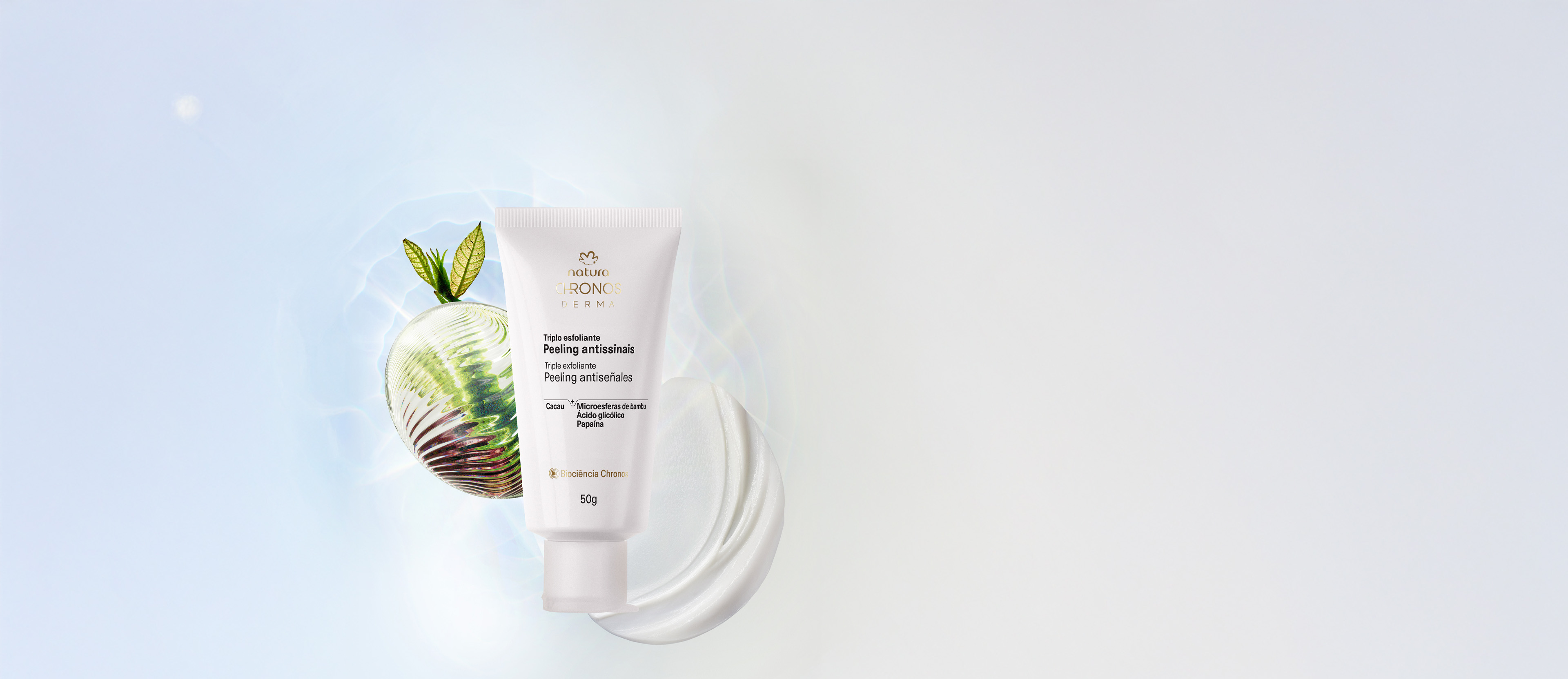 Chronos Triple exfoliante peeling antiseñales  50 g