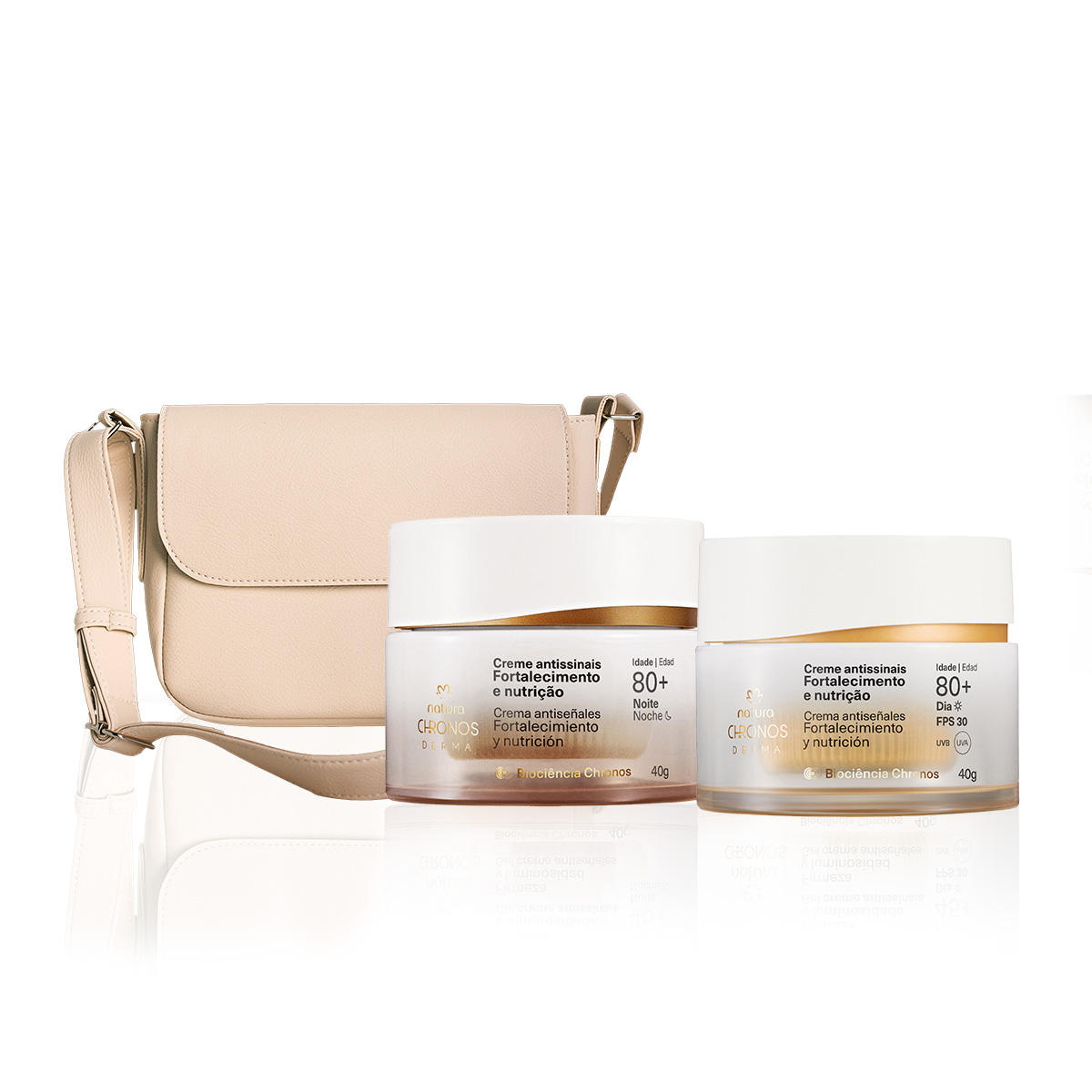 Regalo Natura Chronos Derma Antiseñales con Crossbody 80+