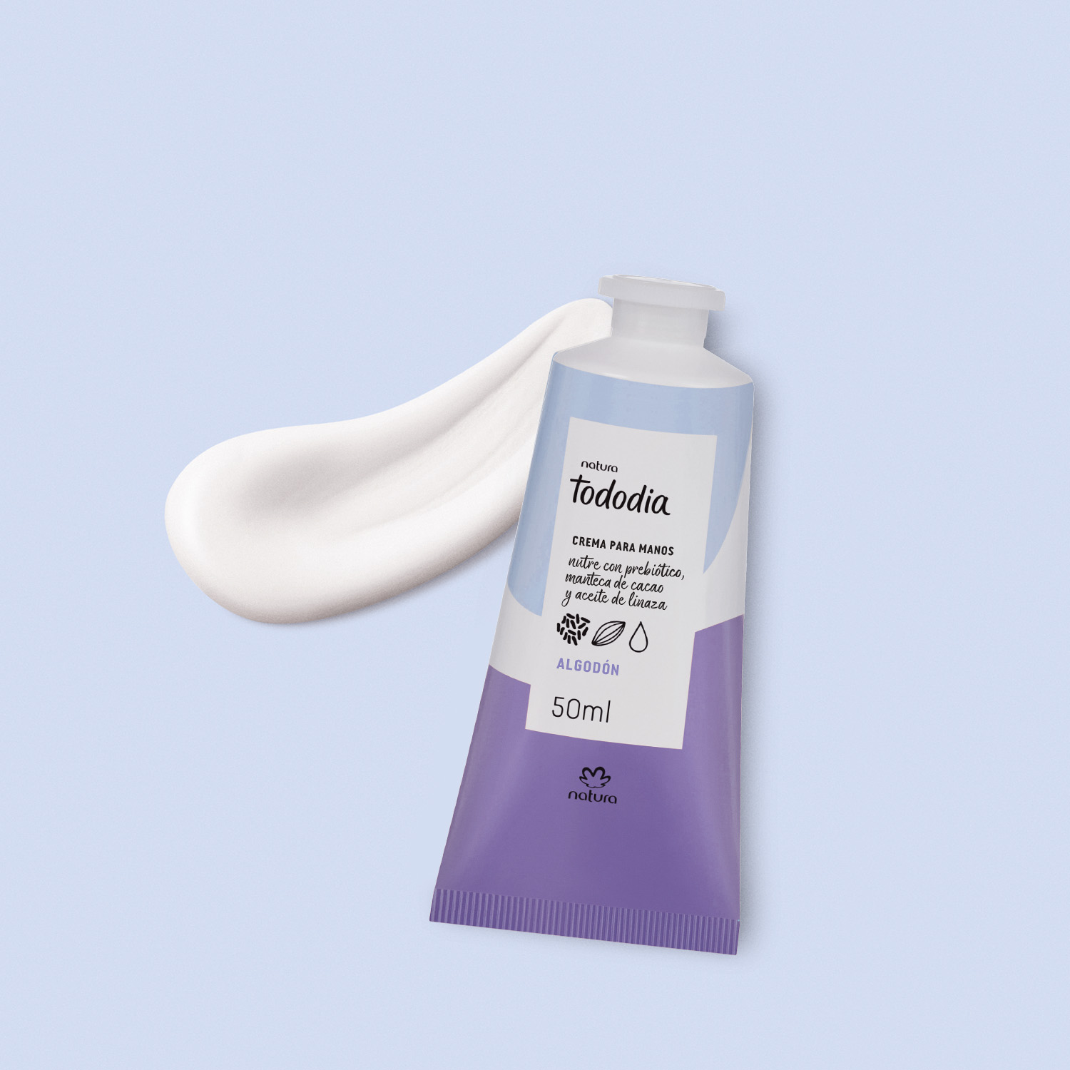 Crema Nutritiva para Manos Tododia Algodón