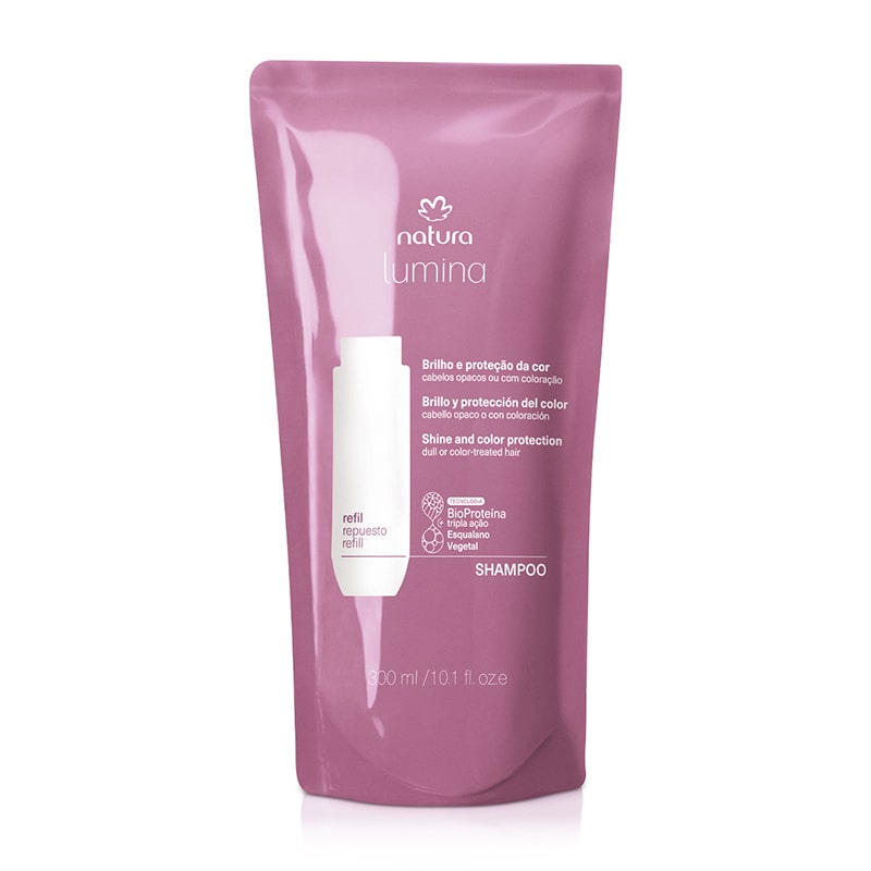 Lumina Shampoo revitalizante brillo y protección del color 300 ml