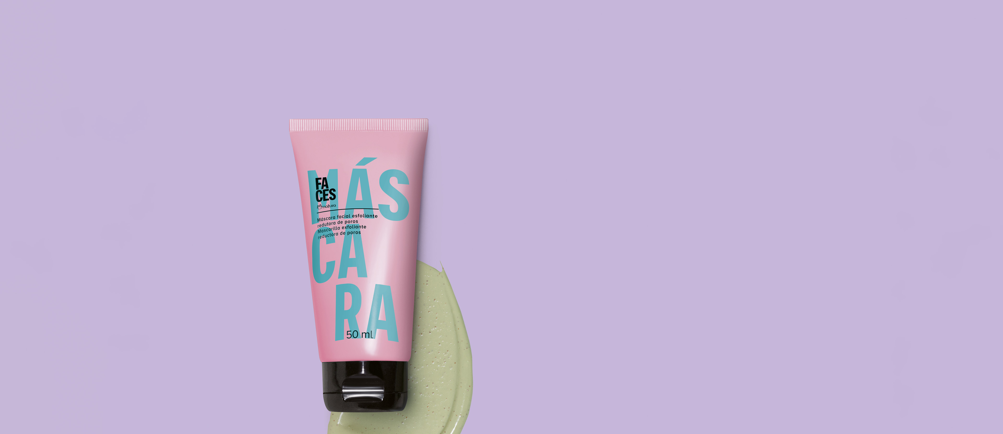 Faces Mascarilla exfoliante reductora de poros  50 ml