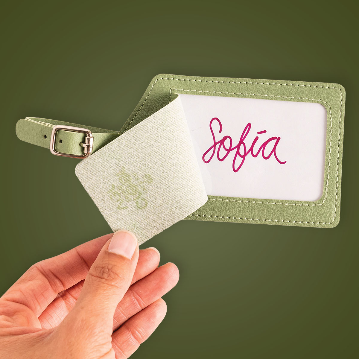 Creer para Ver Tag de maleta 1 unidad