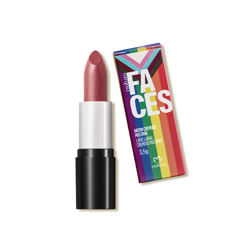 Faces Labial cremoso multimix cobre sunset 3,5 g