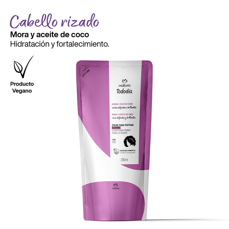 Tododia Crema para peinar rizos 280 ml