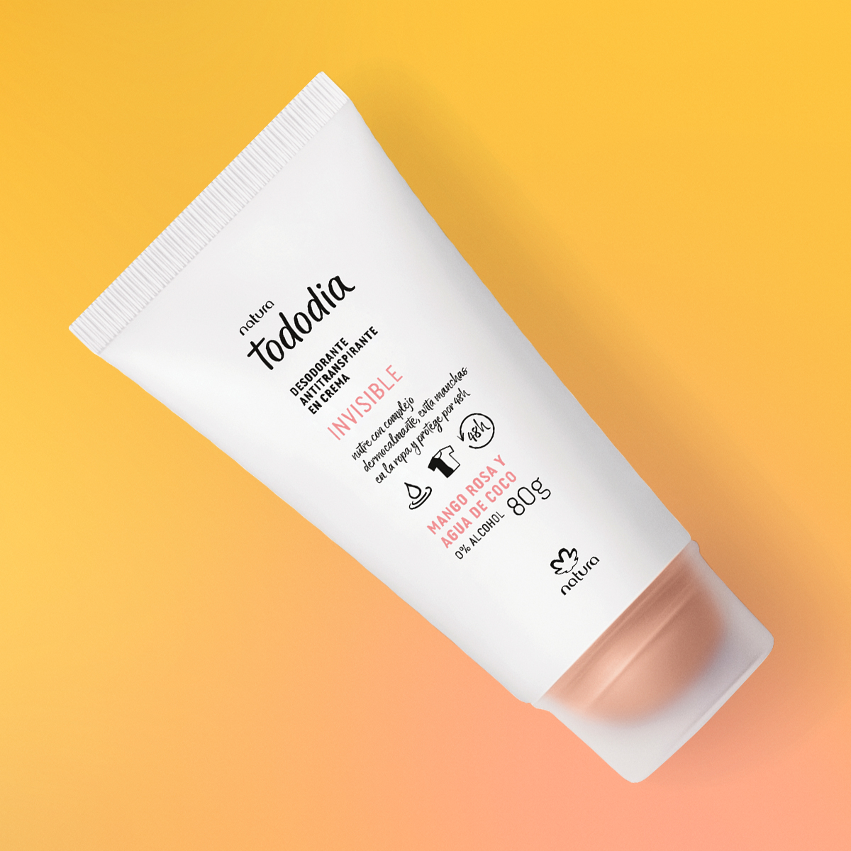 Desodorante En Crema Tododia Mango Rosa y Agua de Coco