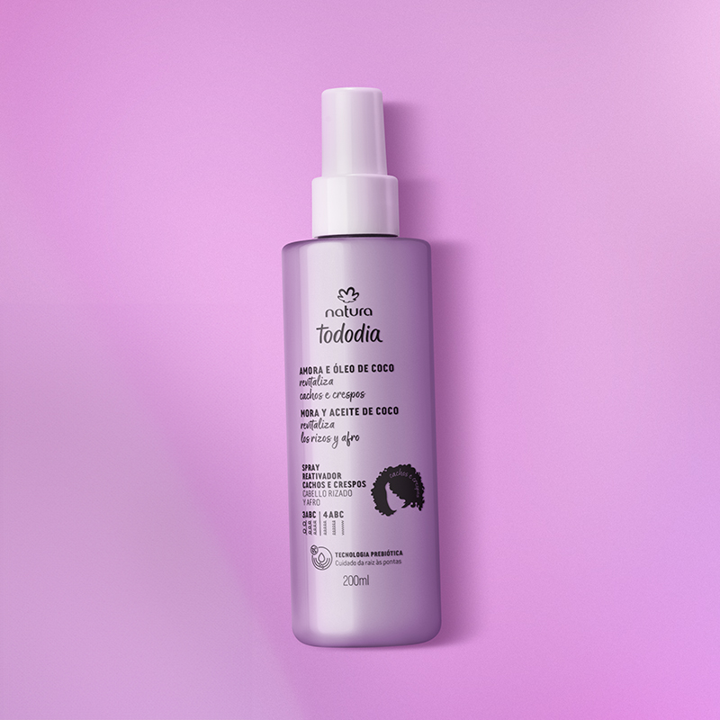Tododia Spray reactivador rizos 200 ml