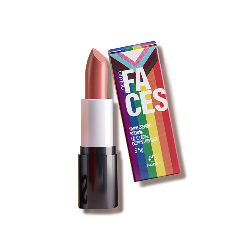 Faces Labial cremoso multimix cobre mystic 3,5 g