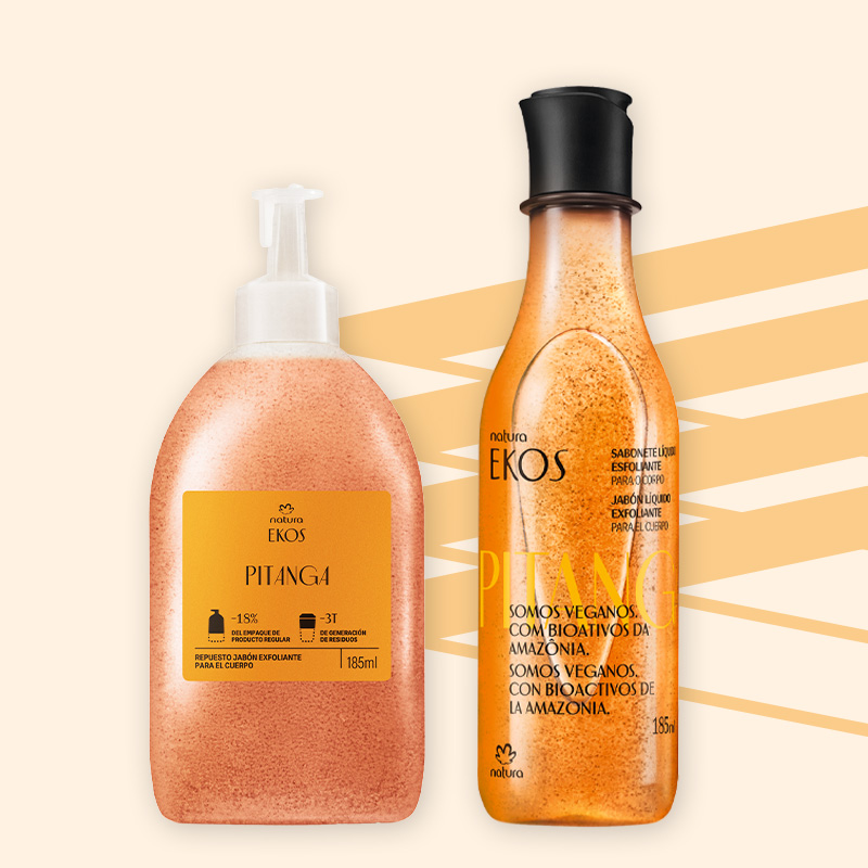 Kit Ekos pitanga exfoliación corporal