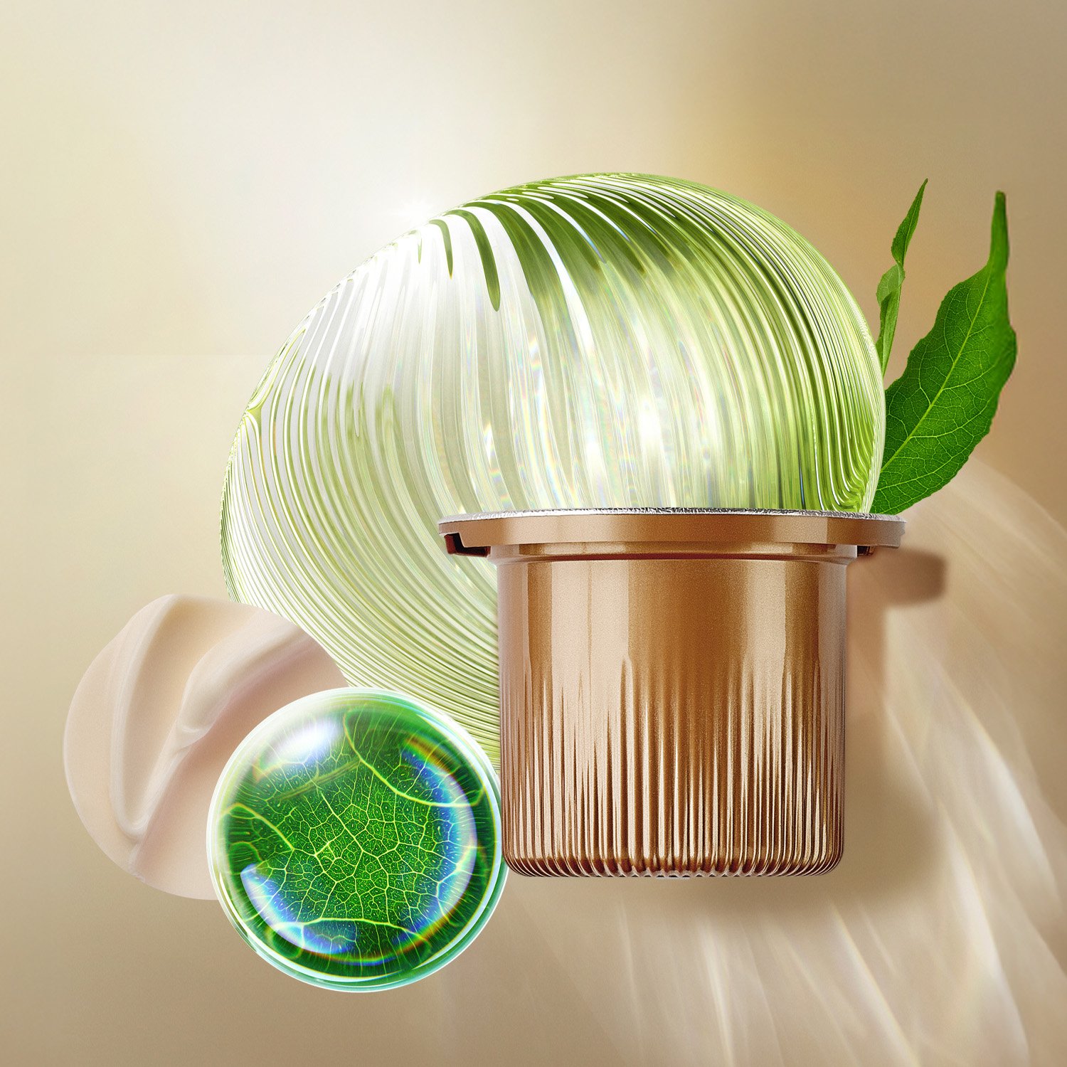 Repuesto Chronos Derma Crema antiseñales​ relleno y revitalización ​ 60+ noche  40 g