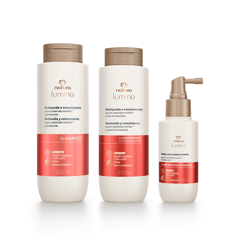 Set Lumina Shampoo estimulante anticaída y crecimiento
