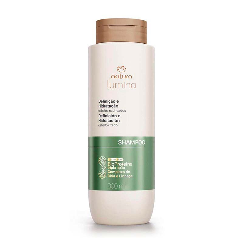 Lumina Shampoo cremoso definición e hidratación 300 ml