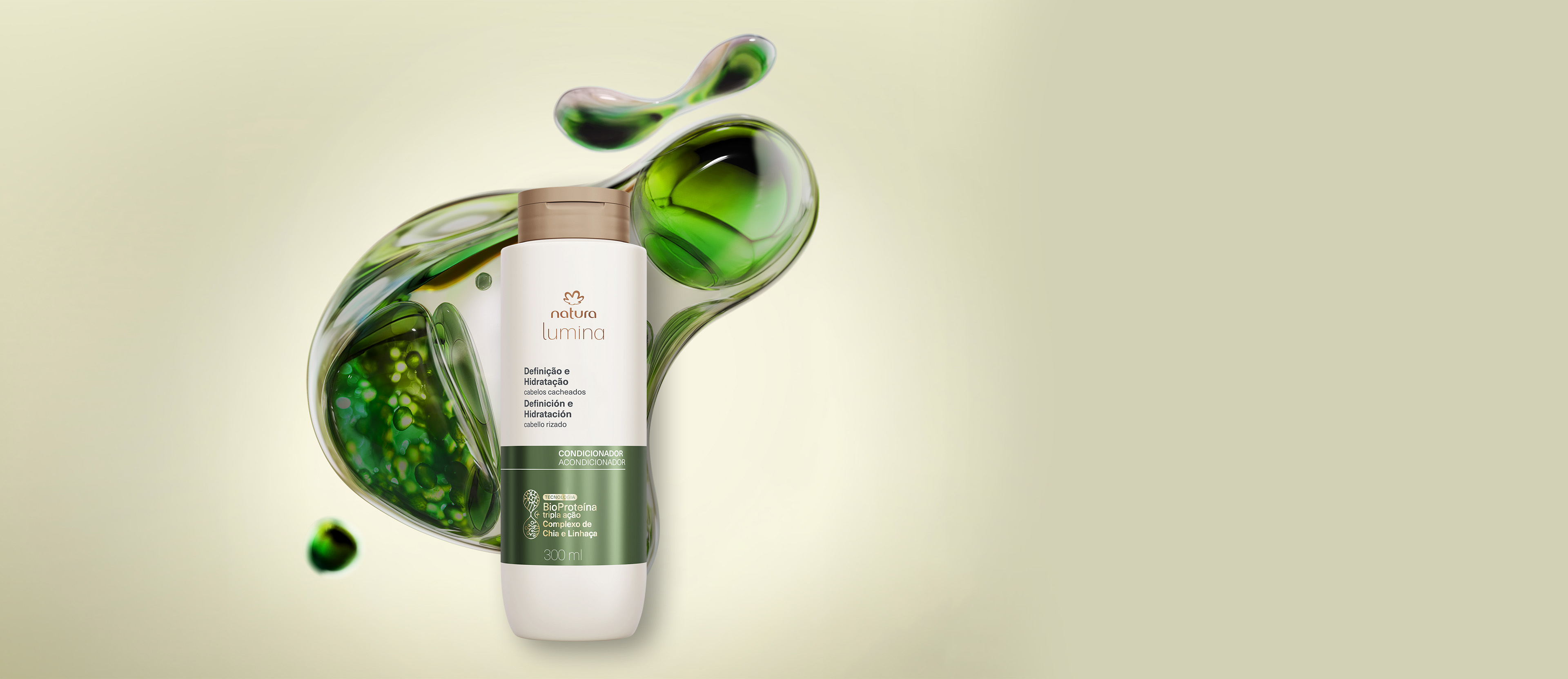 Lumina Acondicionador hidratante definición e hidratación 300 ml