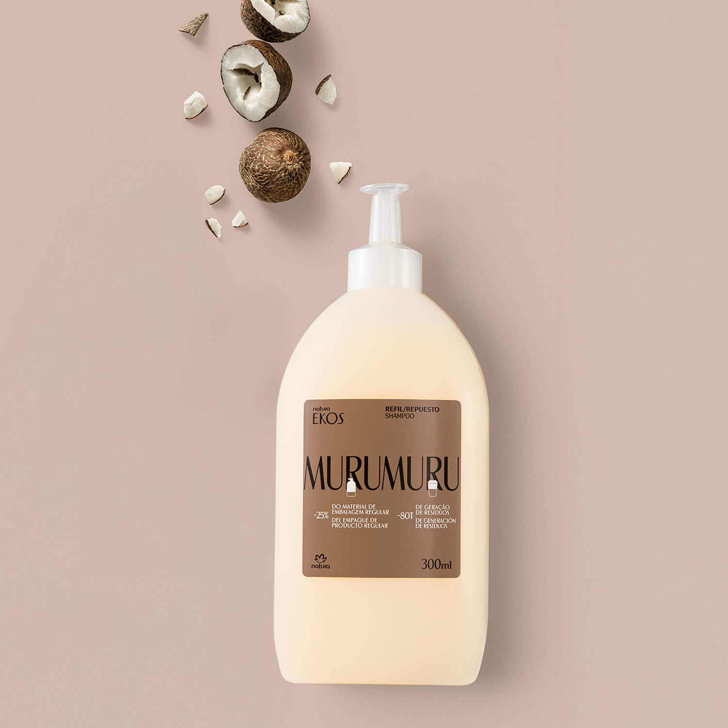 Repuesto Ekos Shampoo murumuru 300 ml