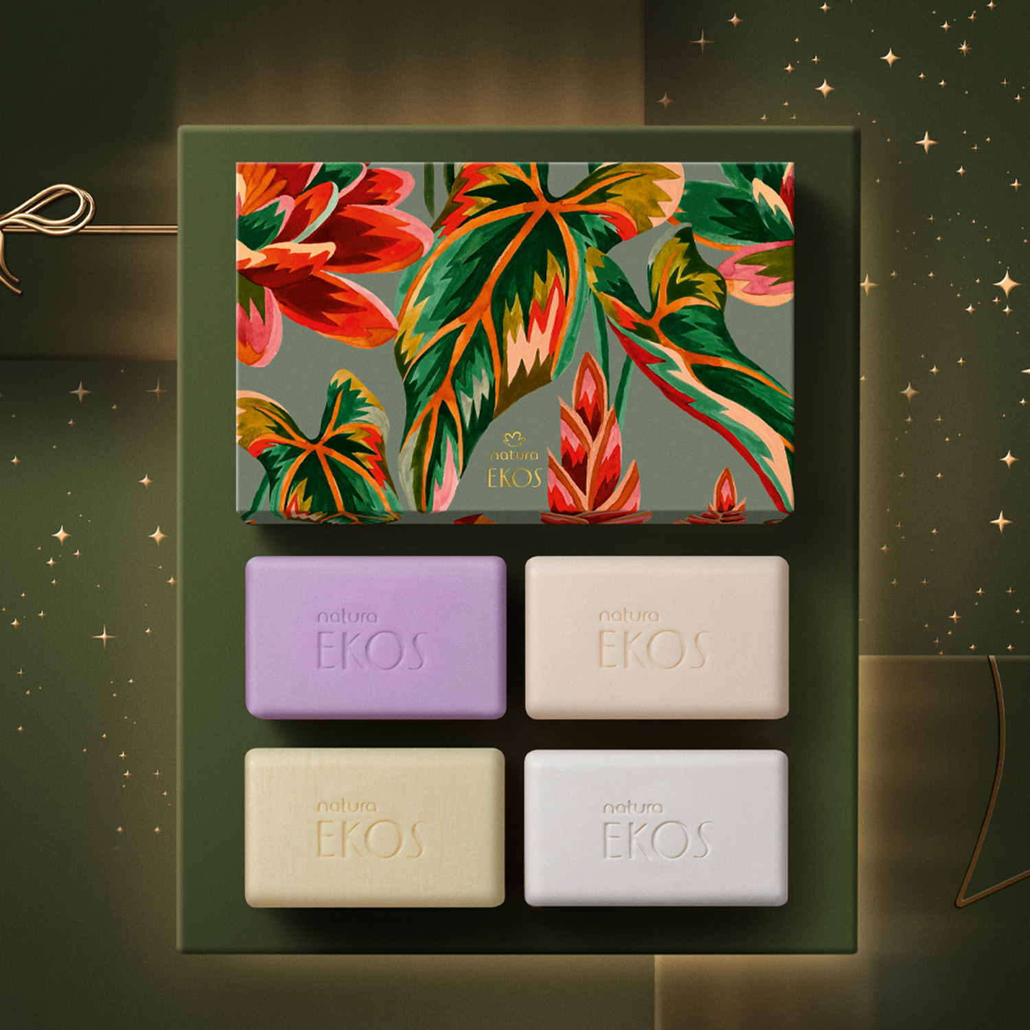 Regalo Natura Ekos Jabones Surtidos (4 unidades)