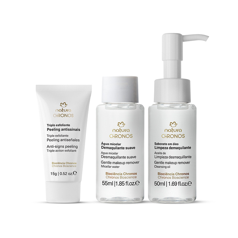 Natura Chronos Derma rutina de limpieza miniaturas