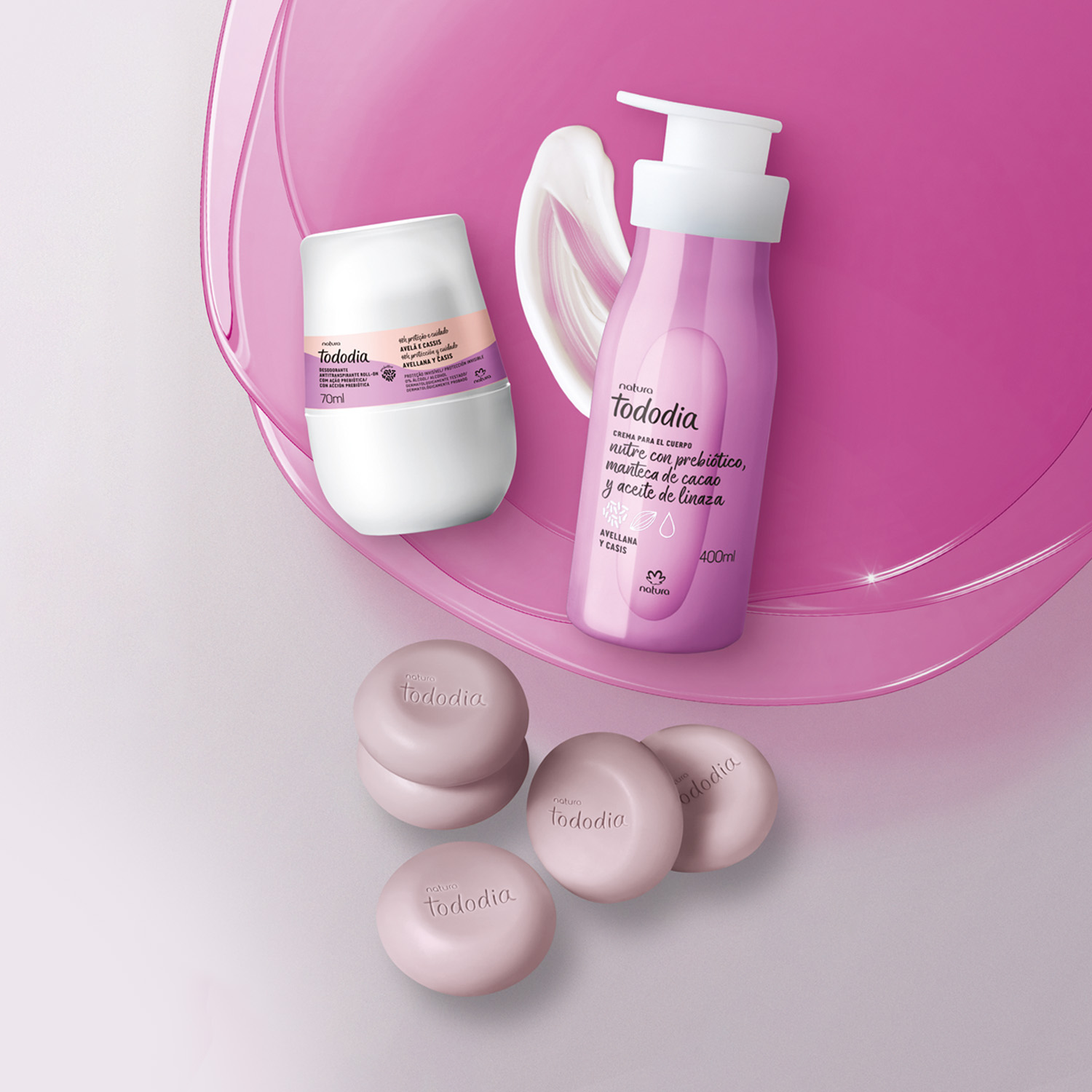 Kit Tododia Avellana y Casis Limpieza, Hidratación y Protección