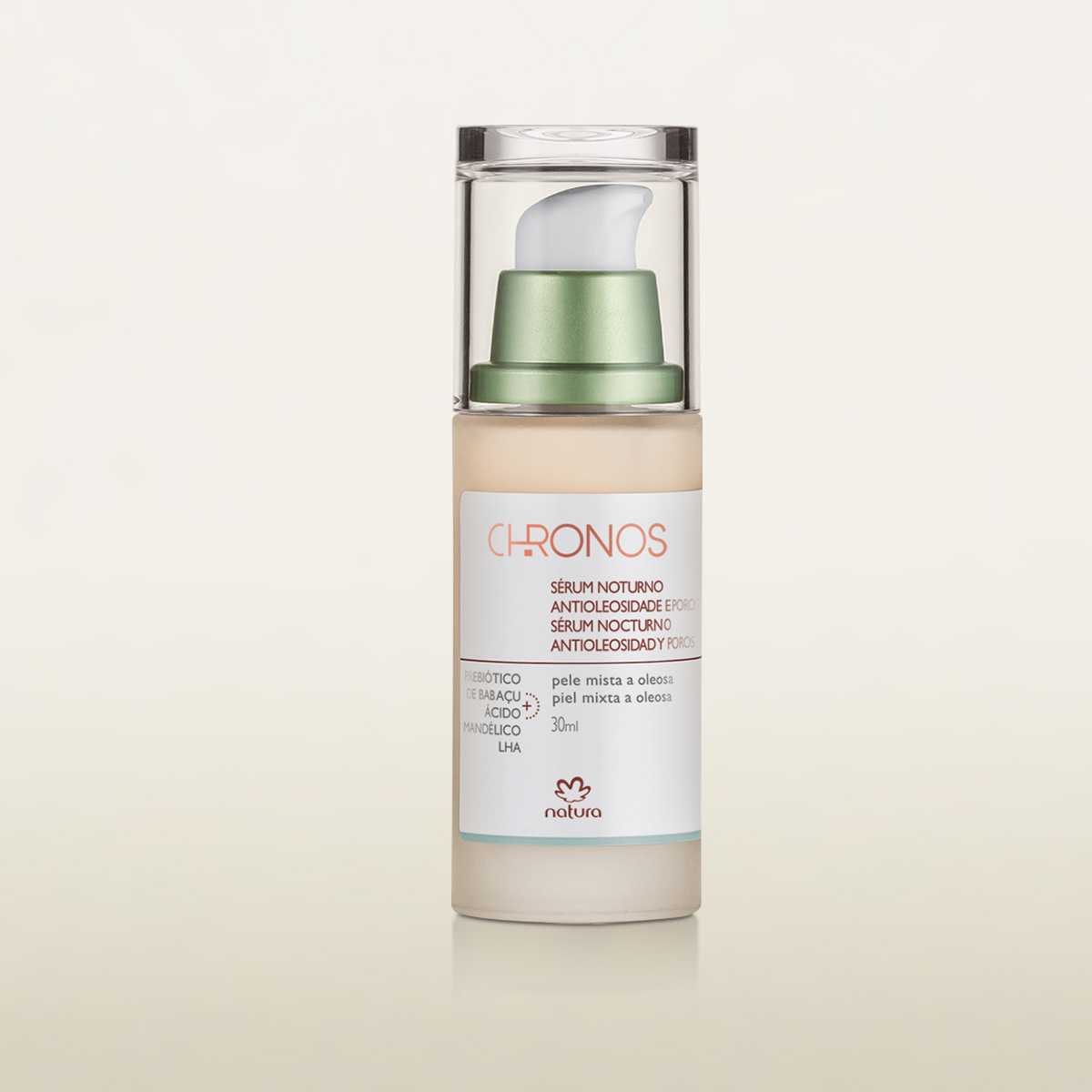 Chronos Sérum nocturno antioleosidad y poros piel mixta a oleosa 30 ml