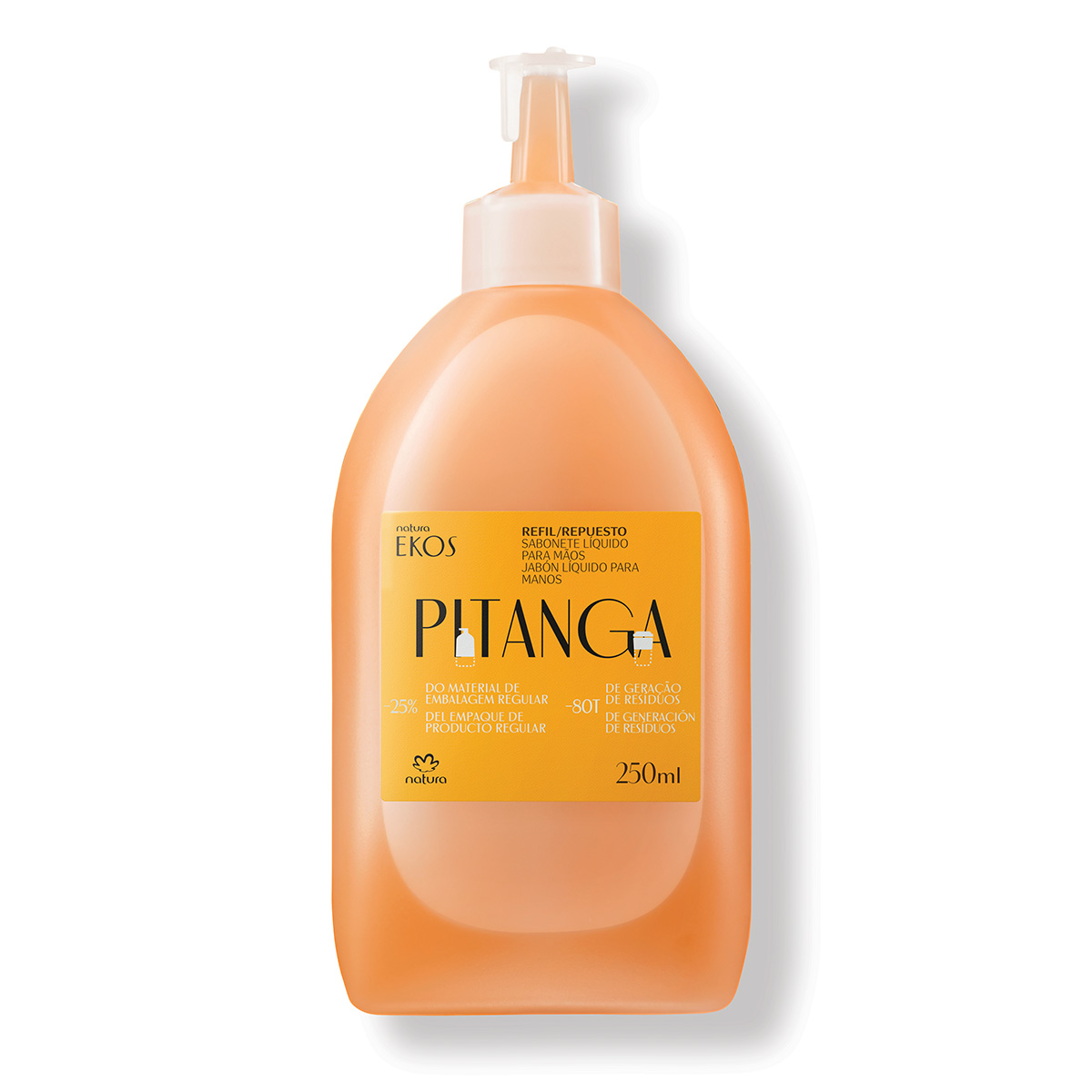 Repuesto Ekos Jabón líquido para manos pitanga 250 ml