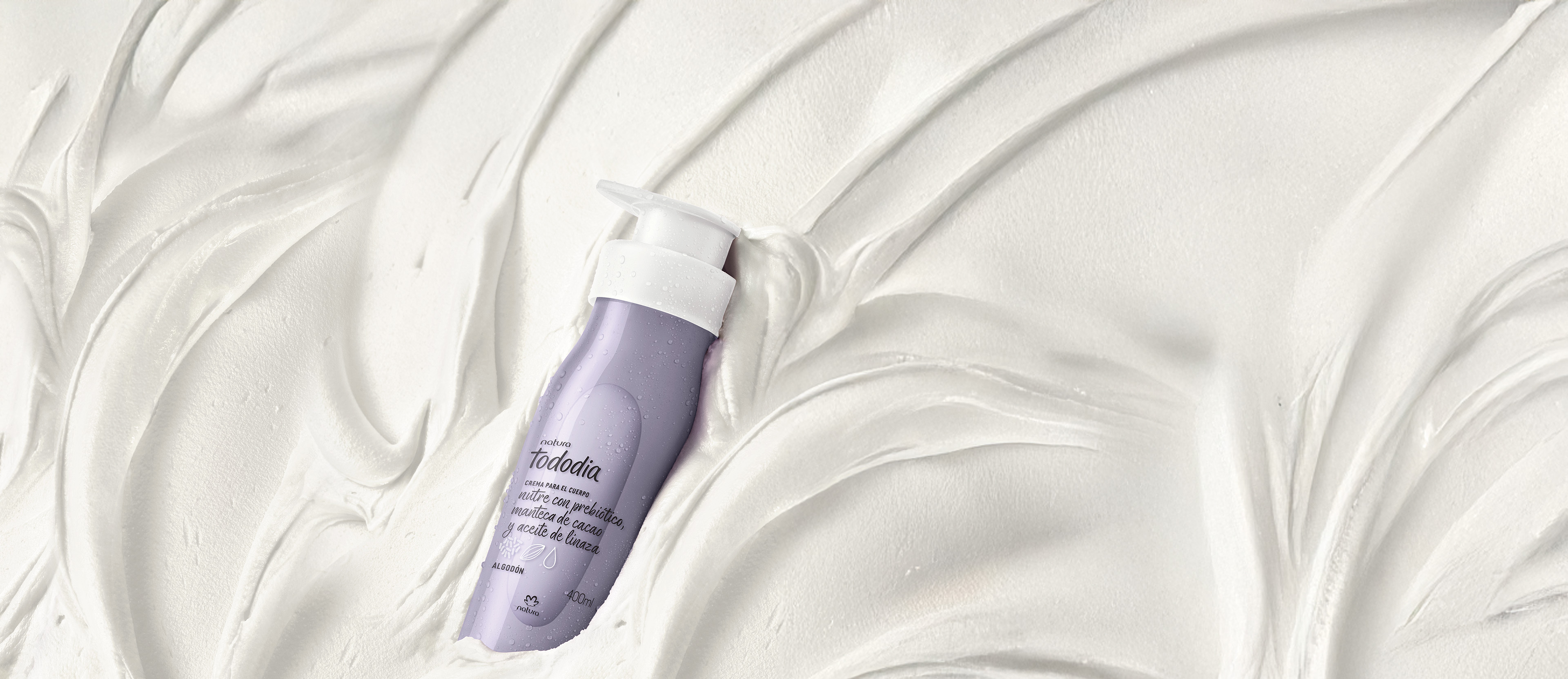 Crema Nutritiva para el Cuerpo Tododia Algodón