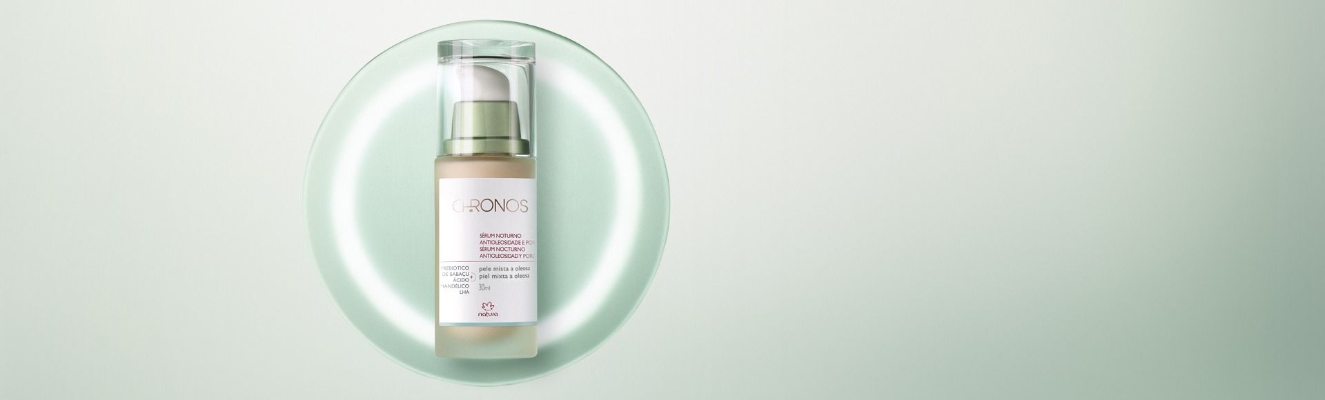 Chronos Sérum nocturno antioleosidad y poros piel mixta a oleosa 30 ml
