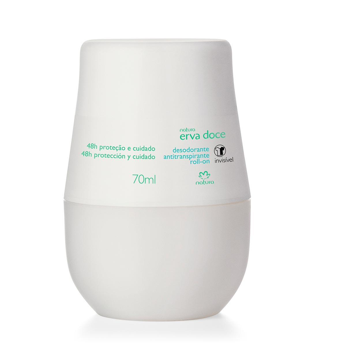 Erva Doce Desodorante antitranspirante roll-on invisible 70 ml