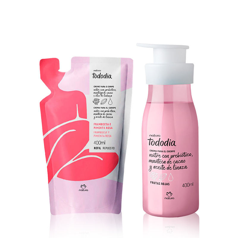 Set Cuidado Sustentable Frutas Rojas